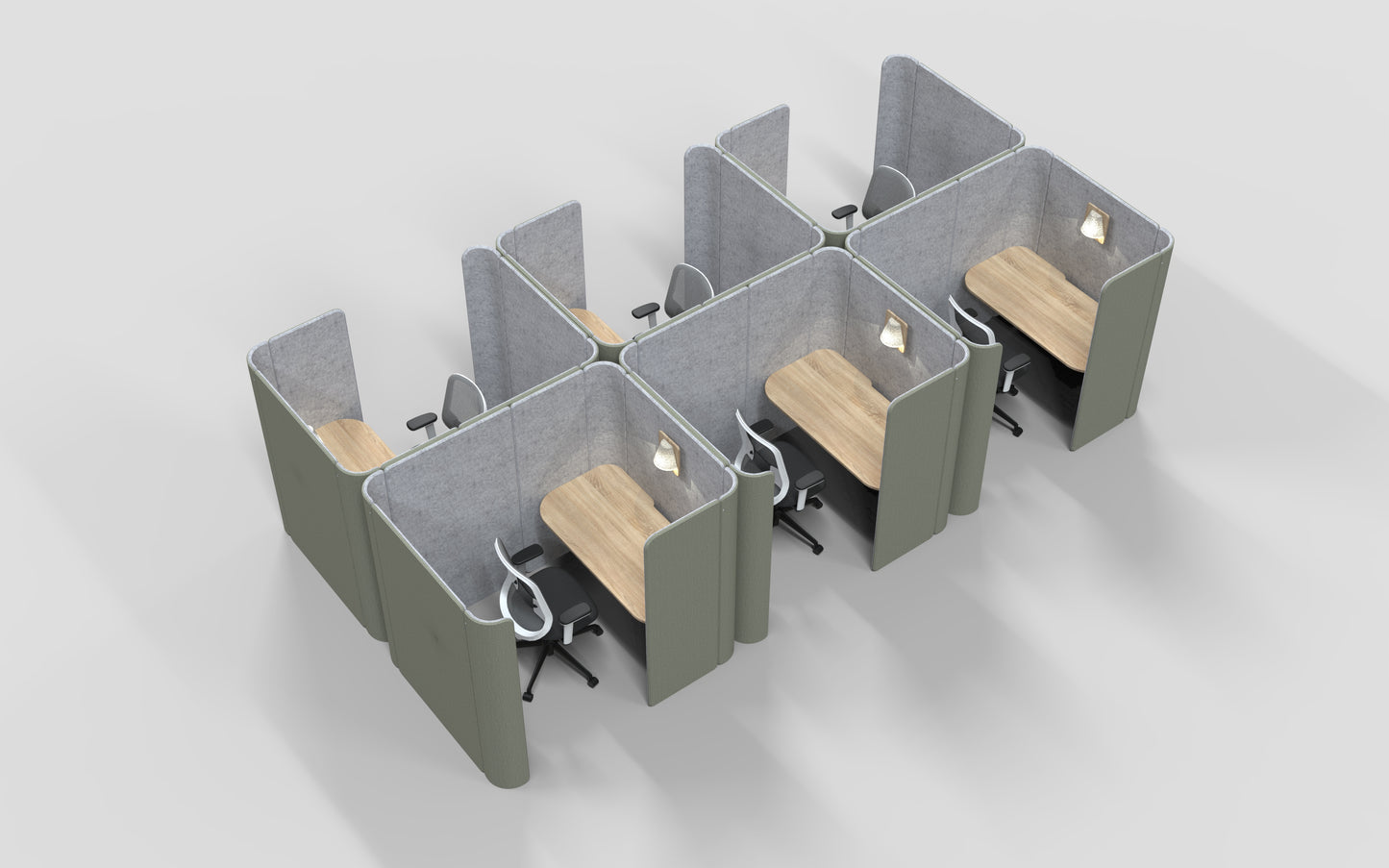 AirSpace™ Focus Task Booth - Single