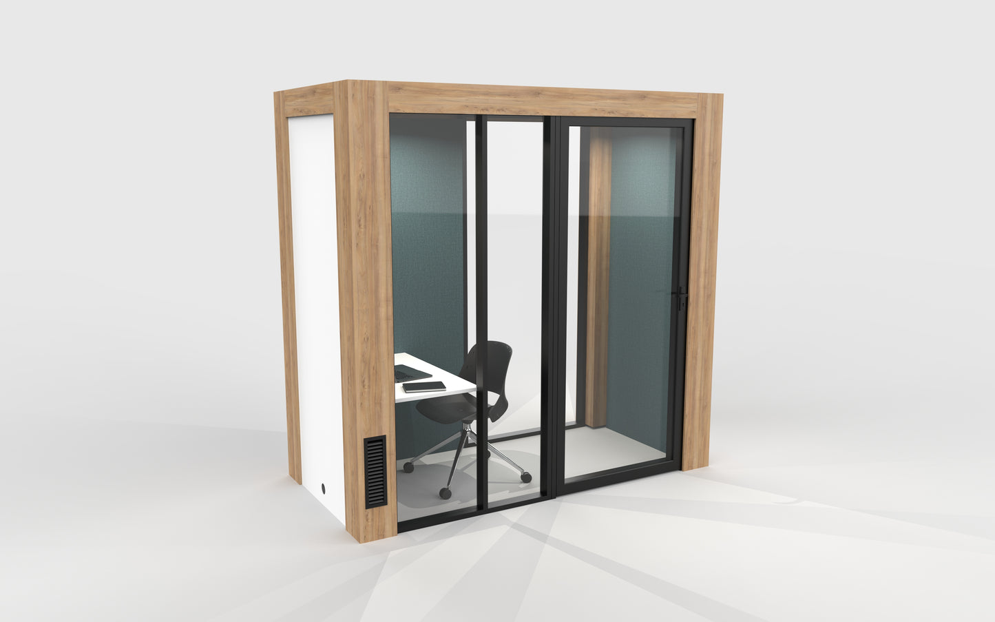 QuickPod™ Solo Focus Task Pod - 2400L x 1200W x 2400H