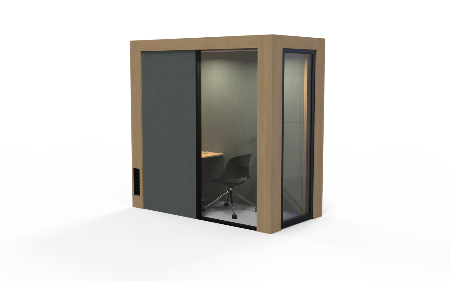 QuickPod - Solo Focus Task Pod - 2400L x 1200W x 2400H