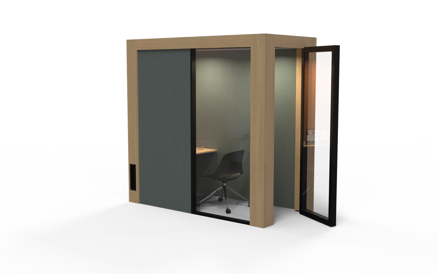 QuickPod - Solo Focus Task Pod - 2400L x 1200W x 2400H