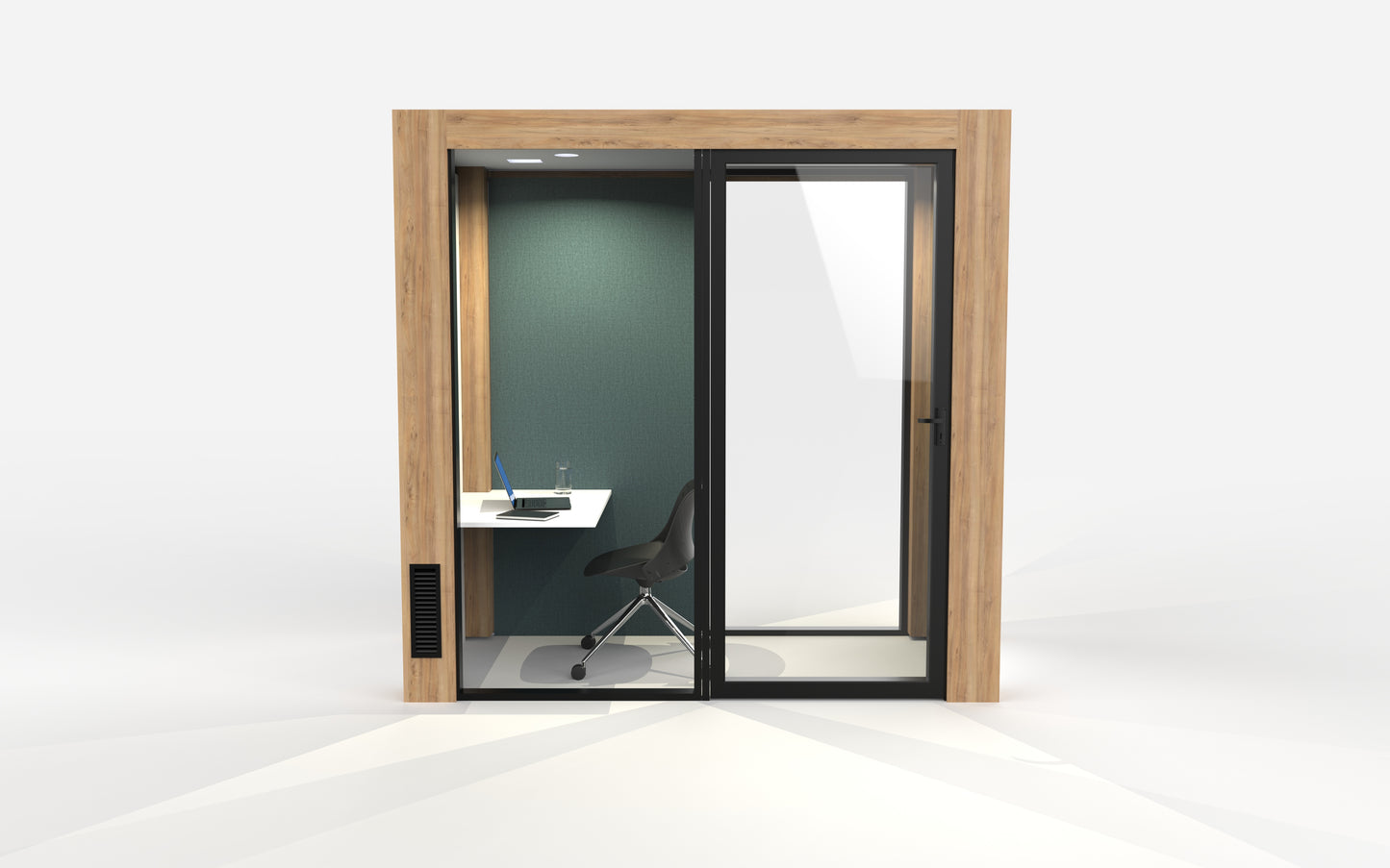 QuickPod - Solo Focus Task Pod - 2400L x 1200W x 2400H