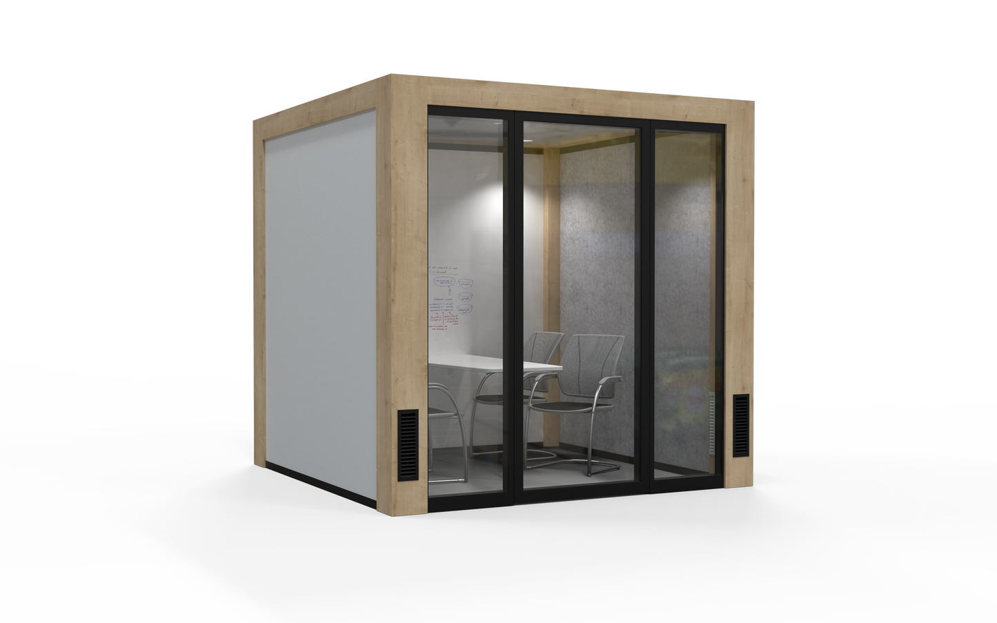 QuickPod - 4-Seater Pod Room - 2400L x 2400W x 2400H