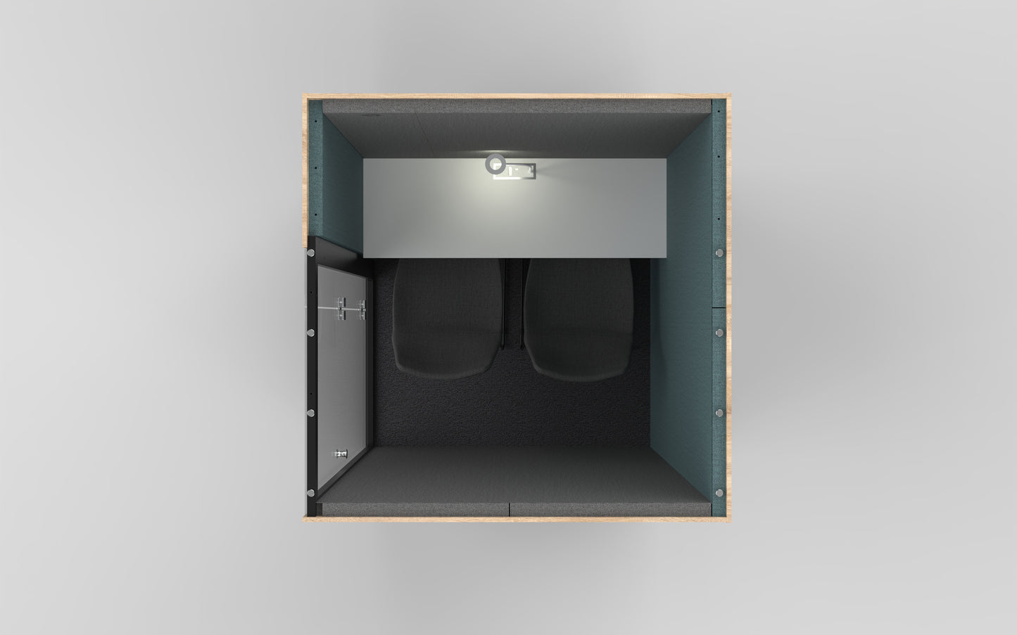 SkyLite™ - 2-Seater (side/side) Focus Task Pod