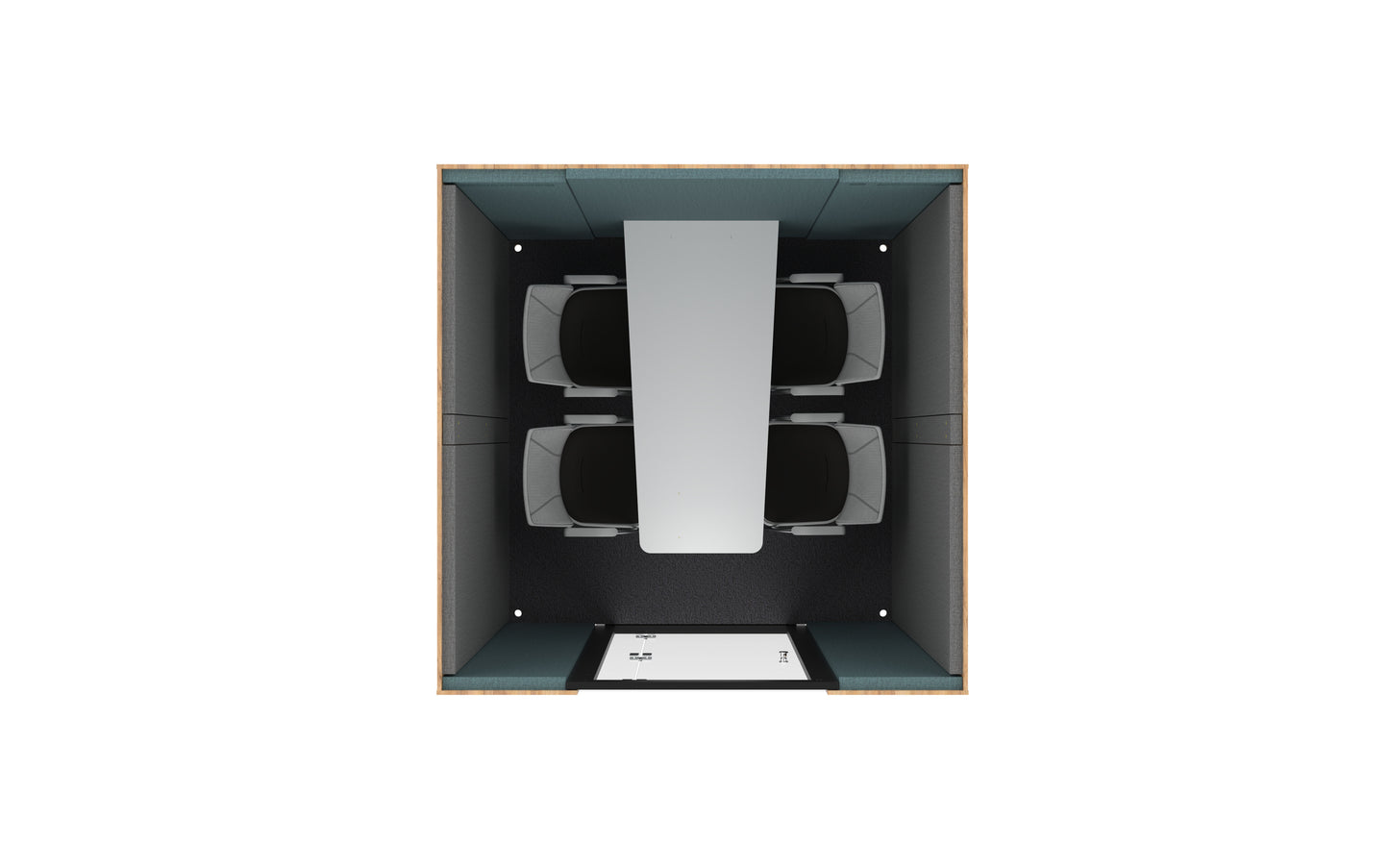 SkyLite™ - 4 Seater Meeting Pod - Large