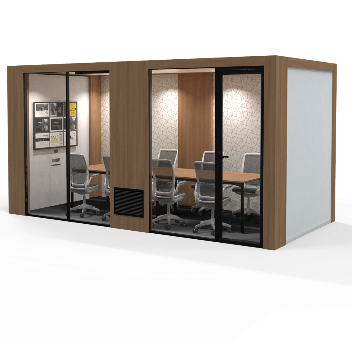 QuickPod™ 10-Seater Room in Room - Large - 5000L x 4000W x 2400H