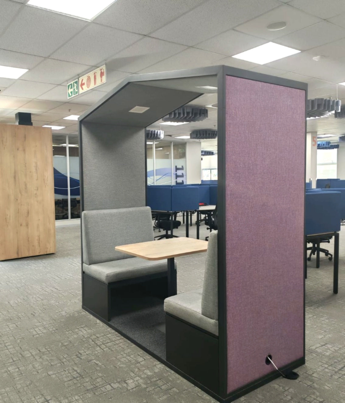 Client Install - Privacy Pods & Booths – CO Designs