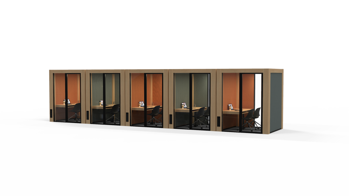 QuickPod™ - 2-Seater side/side Focus Task Pod - 2000L x 2000W x 2400H ...