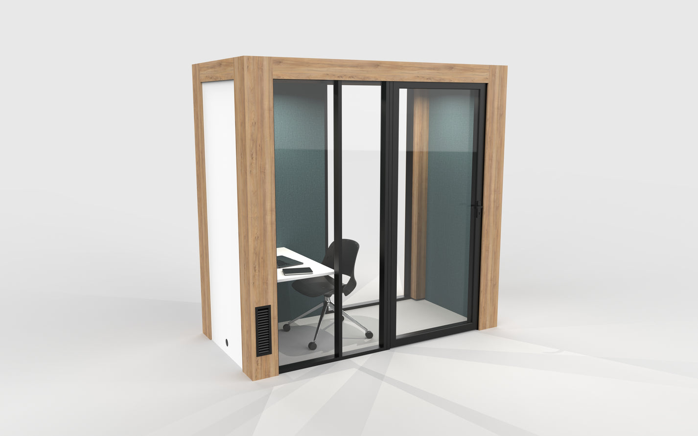 QuickPod™ Solo Focus Task Pod - 2400L x 1200W x 2400H – CO Designs