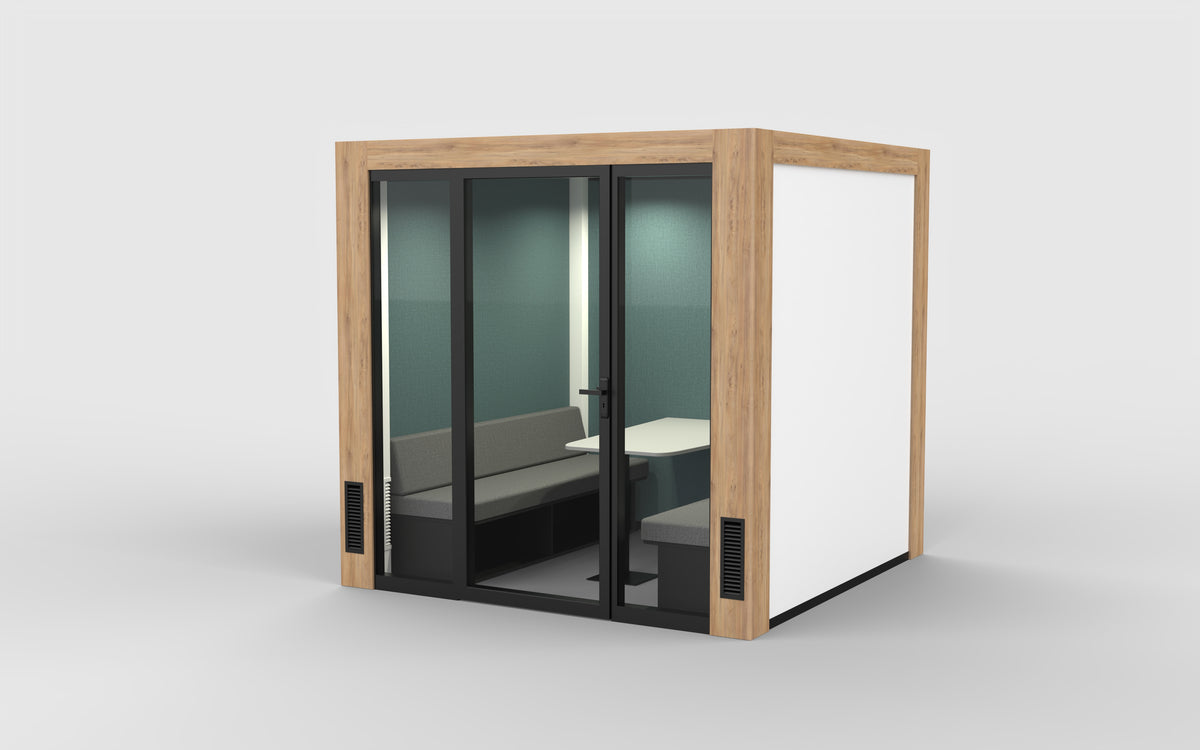 Quick Pod QuickPod - 4-Seater Pod Room - 2400L x 2400W x 2400H – CO Designs