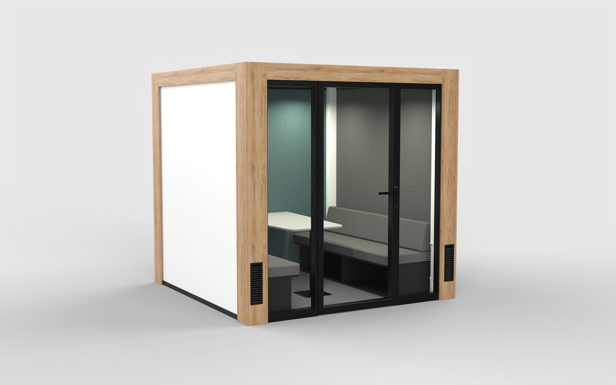 Quick Pod QuickPod - 4-Seater Pod Room - 2400L x 2400W x 2400H – CO Designs